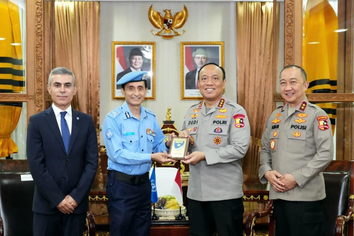 Polri-PBB Lanjutkan Kerja Sama soal Misi Perdamaian, Prioritaskan Keselamatan Personel