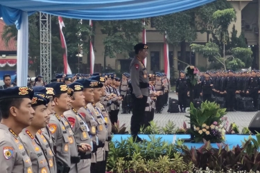 Kapolri Minta Brimob Tetap Siaga Antisipasi Dampak Kenaikan Energi