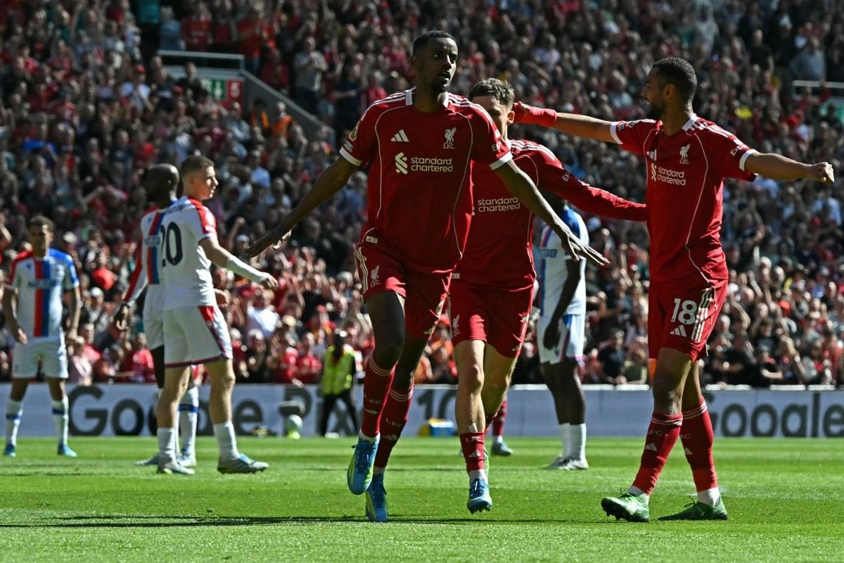 Hasil Liverpool Vs Crystal Palace 3-1, The Reds Putus Rekor Buruk di Kandang