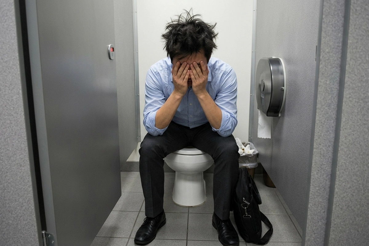 Suka Sembunyi di Toilet Saat Stres? Ini Penjelasan Psikologisnya