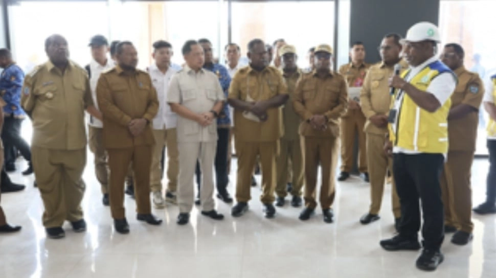 Awali Kunjungan di Papua Barat Daya, Mendagri Tito Tinjau Kawasan Pusat Pemerintahan