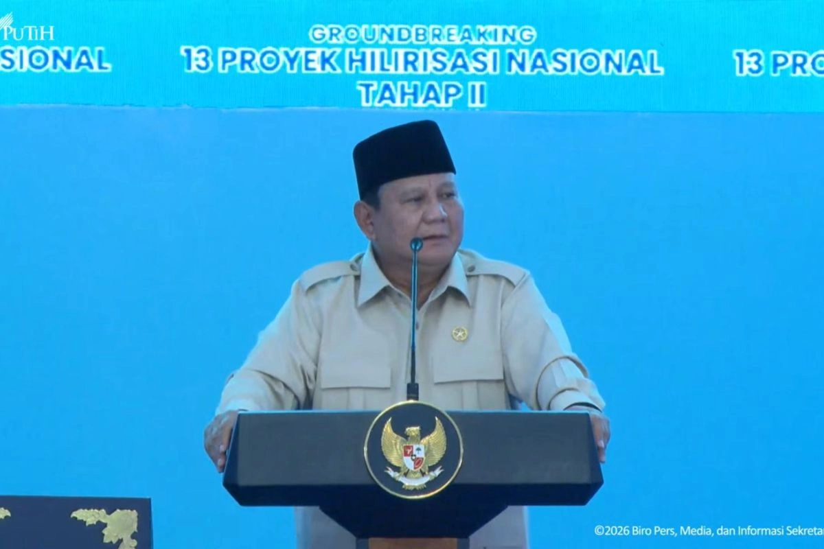 Prabowo Resmikan ''Groundbreaking'' 13 Proyek Hilirisasi, Nilainya Rp 116 Triliun