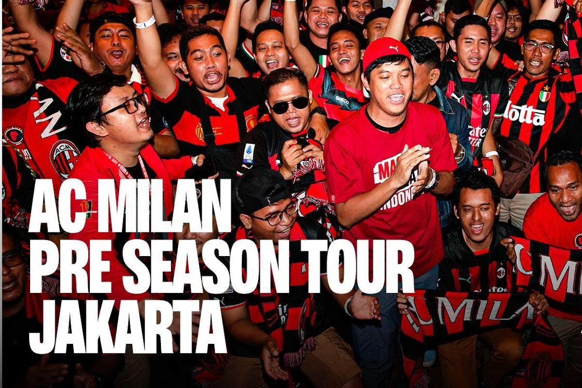 Nostalgia Setelah 32 Tahun, AC Milan Kembali Sambangi Indonesia