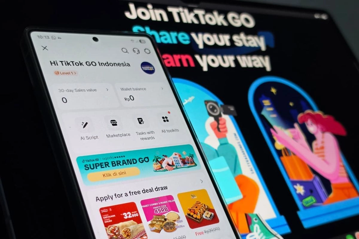 TikTok Go by Tokopedia Resmi di Indonesia, Mudahkan Cari Tempat Makan, Diskon, Sekaligus Dapat Cuan