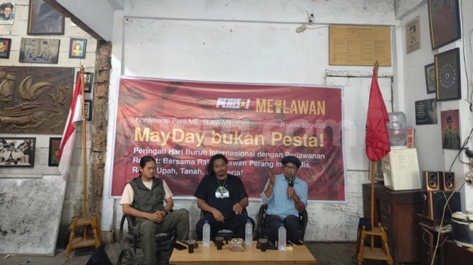 May Day Bukan Wisata, Besok Perisai dan GMNI Aksi di Depan Gedung DPR