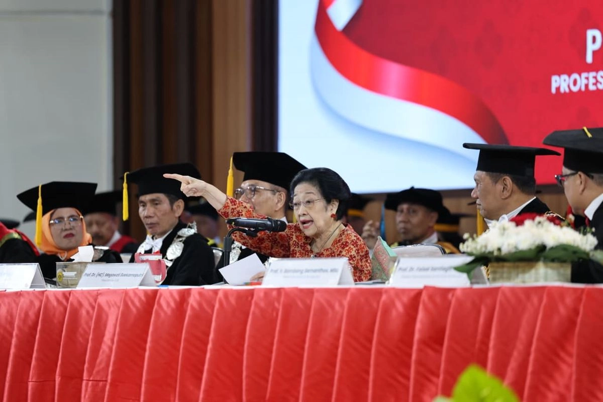 Singgung Wacana RUU Pemilu Diambil Alih Pemerintah, Megawati: Kayak Poco-poco
