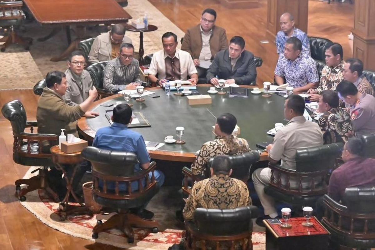 Isi Pembicaraan saat Prabowo Panggil Menhan, Kapolri, Hingga Kepala BIN ke Hambalang