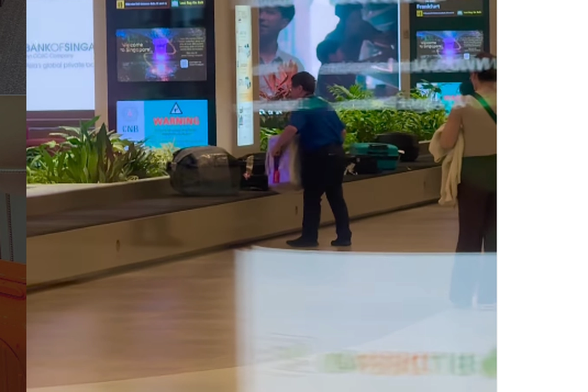 Viral Video Petugas Lempar Koper, Bandara Changi Singapura Minta Maaf