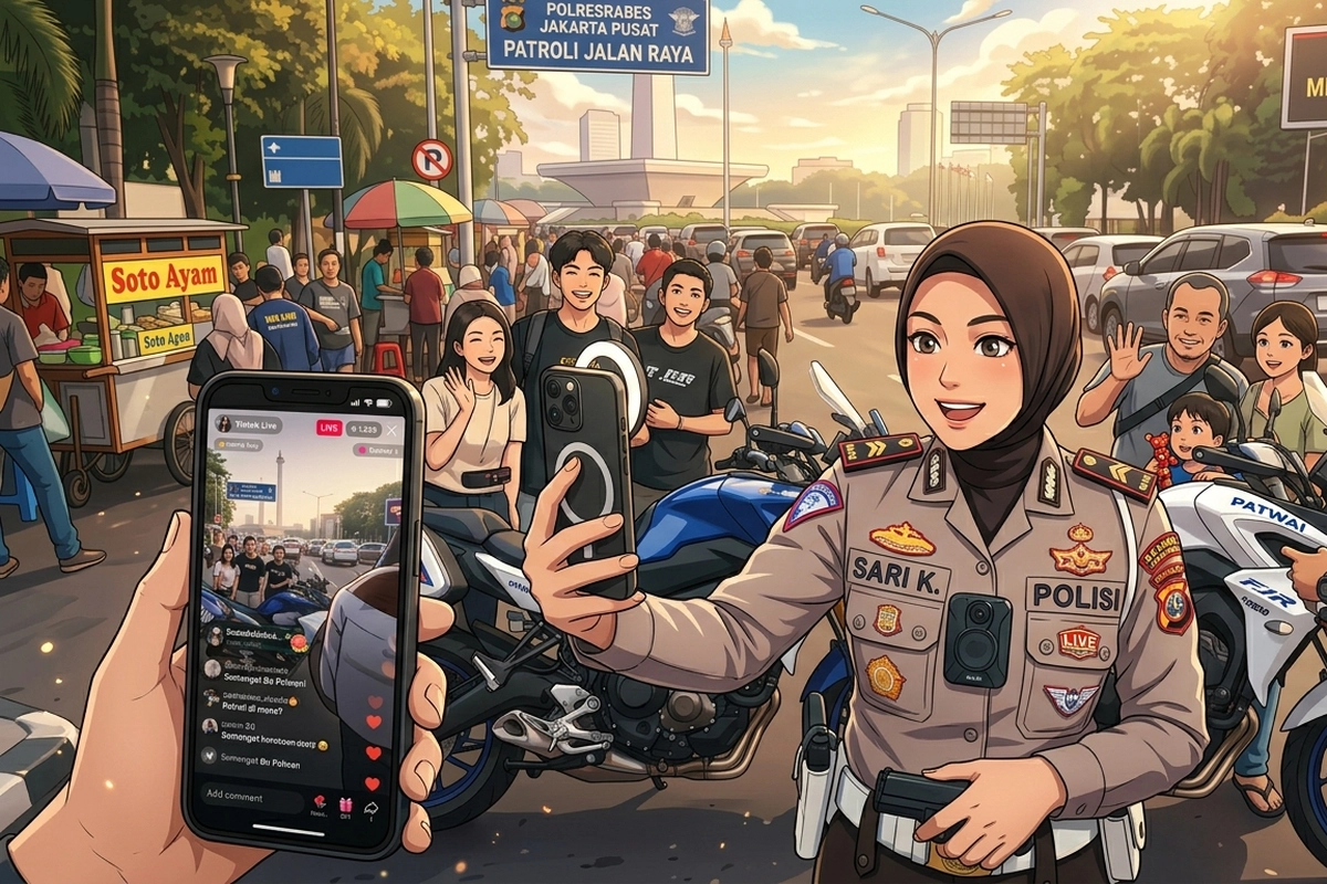 Larangan Live Streaming Polisi: Antara Profesionalisme dan Tuduhan Kontrol Narasi