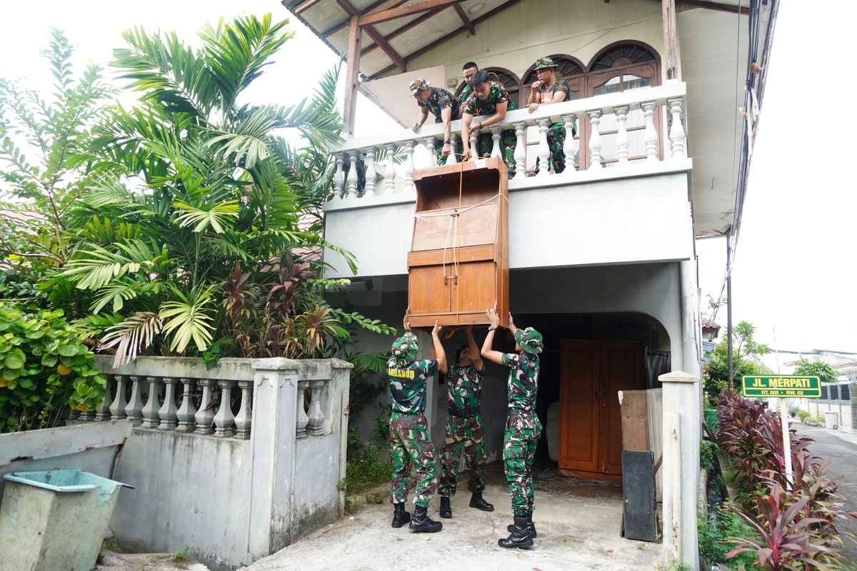 Mabes TNI Tertibkan 12 Rumah Dinas di Komplek Slipi yang Dihuni Anak Purnawirawan