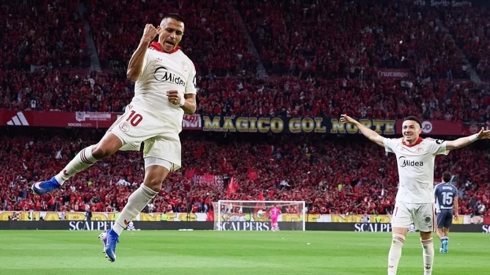Eks Bintang Arsenal Alexis Sanchez Bawa Sevilla Keluar dari Zona Degradasi