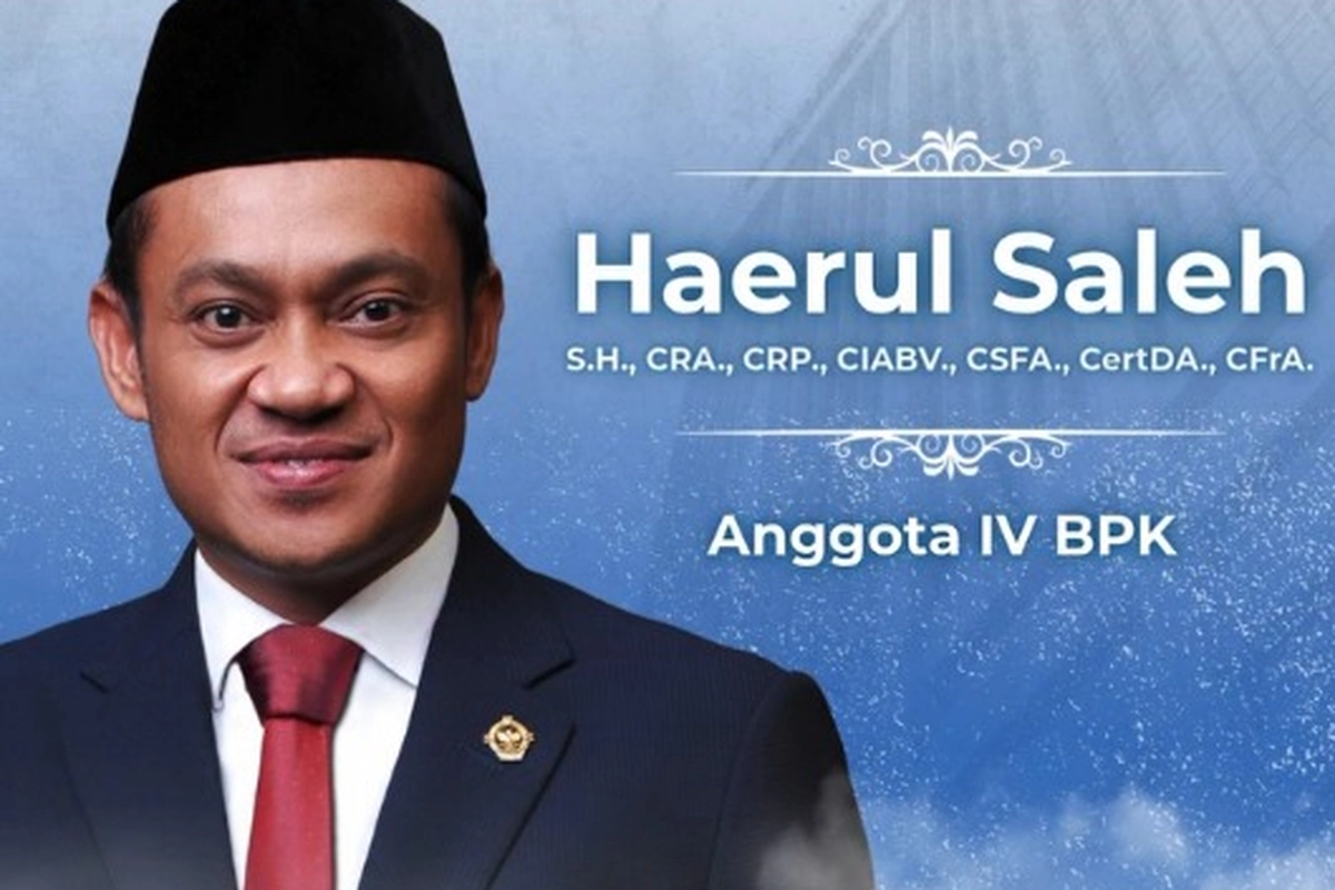 Duka Iringi Kepergian Anggota IV BPK Haerul Saleh