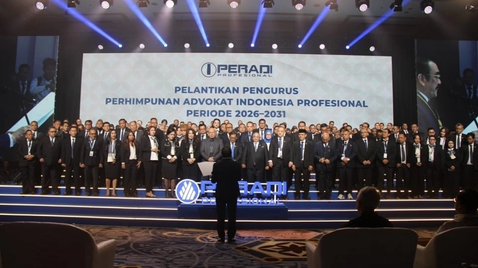 PERADI Profesional Dikukuhkan, Bawa Standar Baru Profesi Advokat