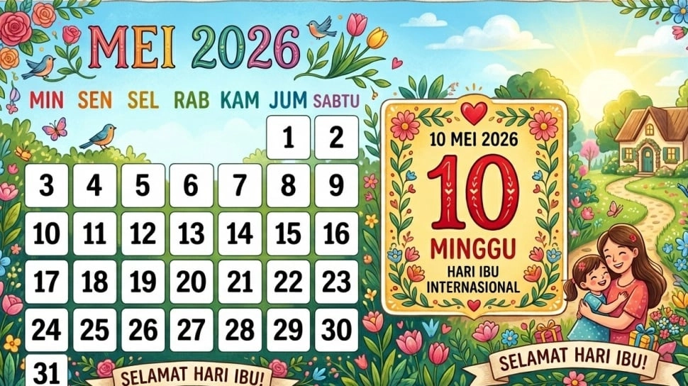 10 Mei Hari Apa? Ternyata Banyak Perayaan dalam Sehari