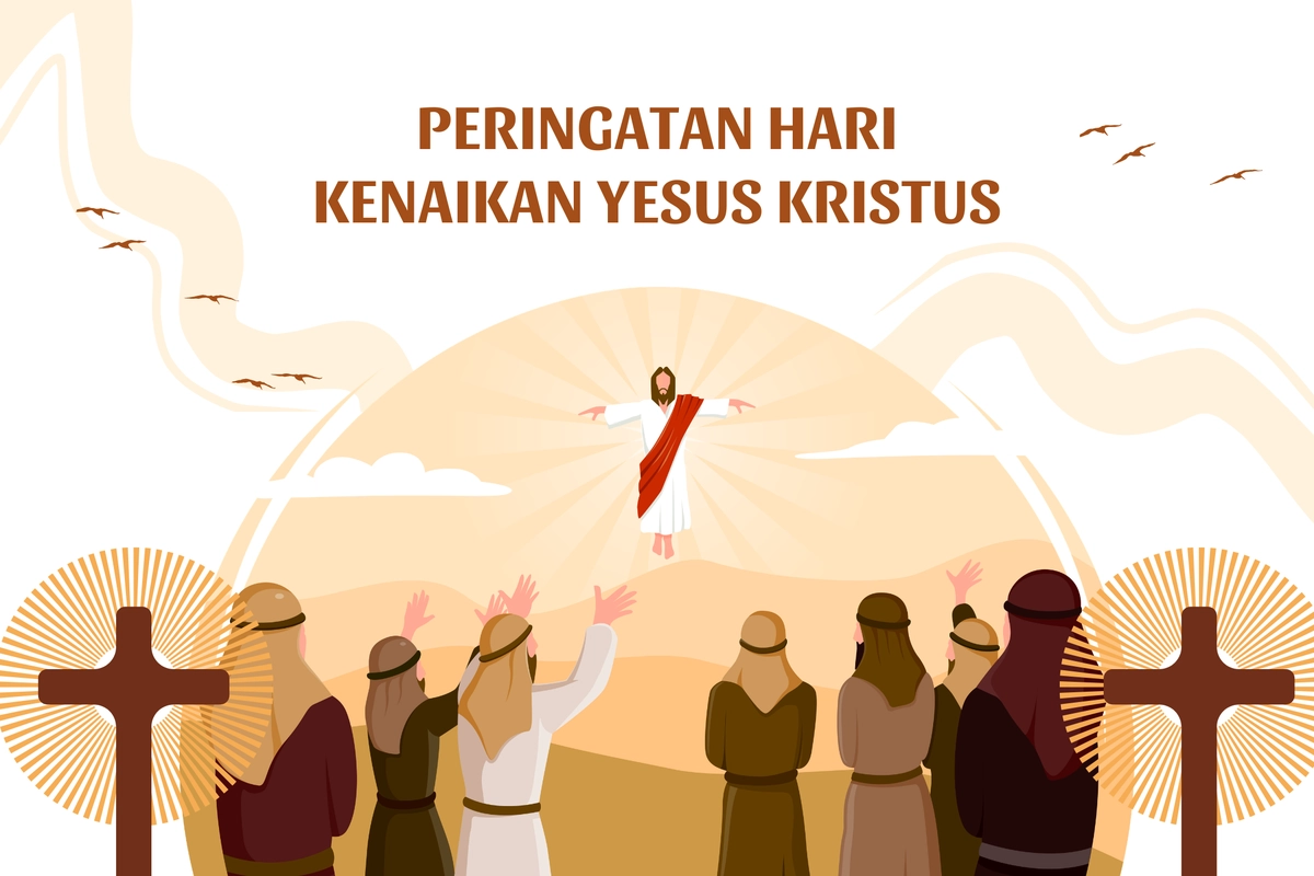 100 Ucapan Kenaikan Yesus Kristus 2026 Penuh Kasih buat Dibagikan ke Medsos