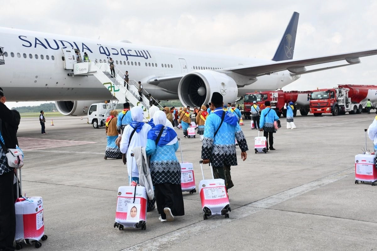 Jelang Puncak Ibadah Haji,138.879 Jemaah Indonesia Sudah Berangkat ke Arab Saudi