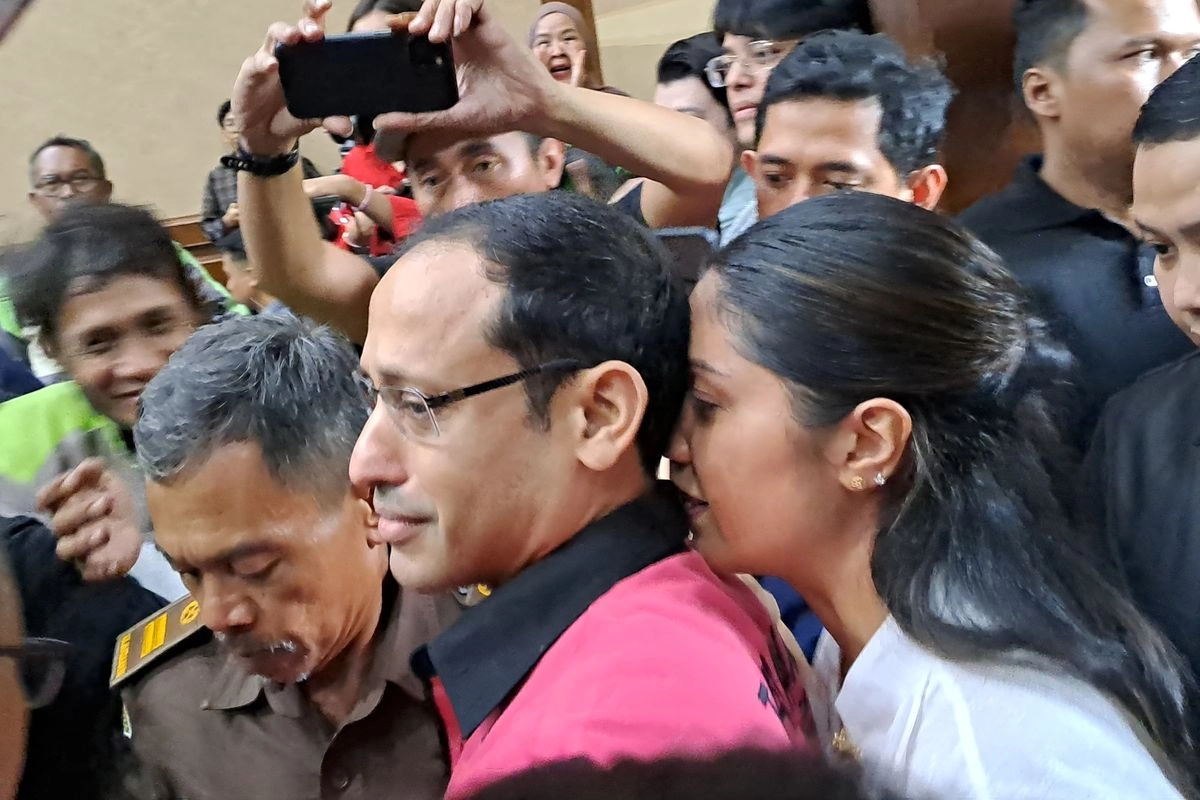Nadiem Berterima Kasih ke Pendukungnya di Sidang: Saya Tak Merasa Sendiri