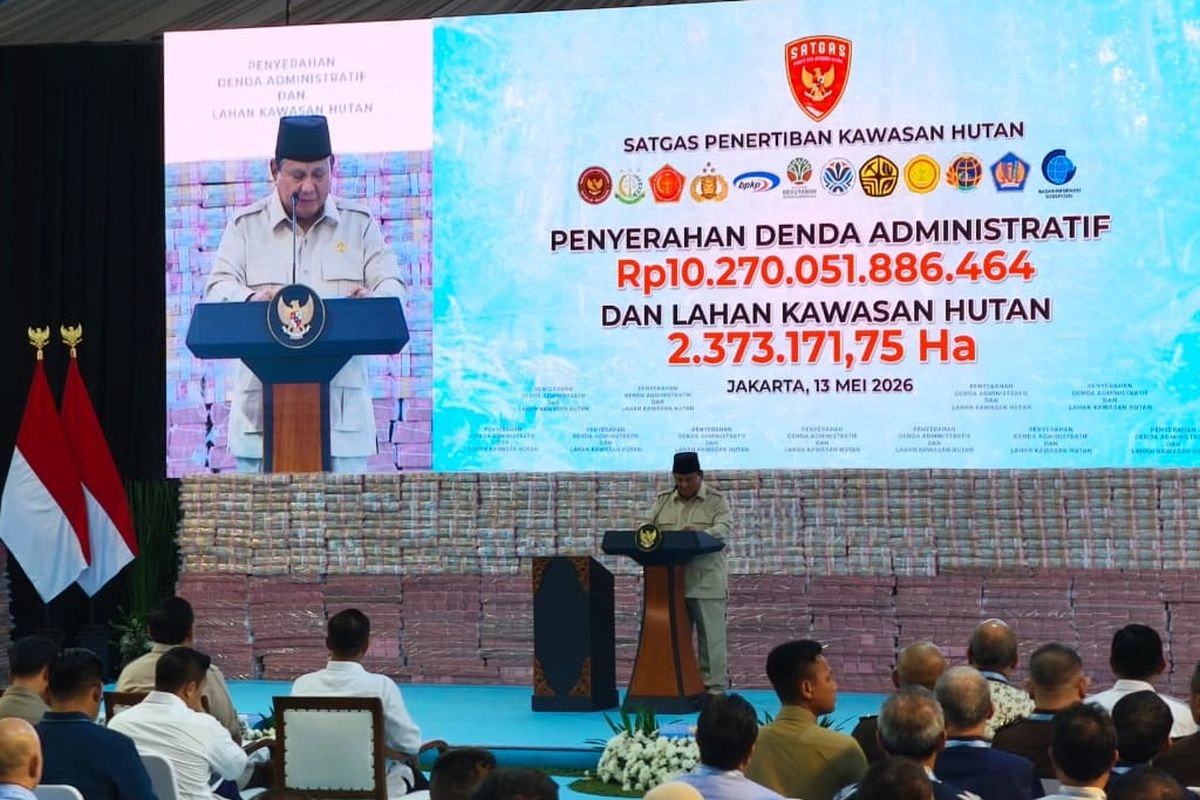 Sebut Ada Rp 39 Triliun Milik Koruptor Tak Diurus, Prabowo: Mungkin Banyak Istri Muda...