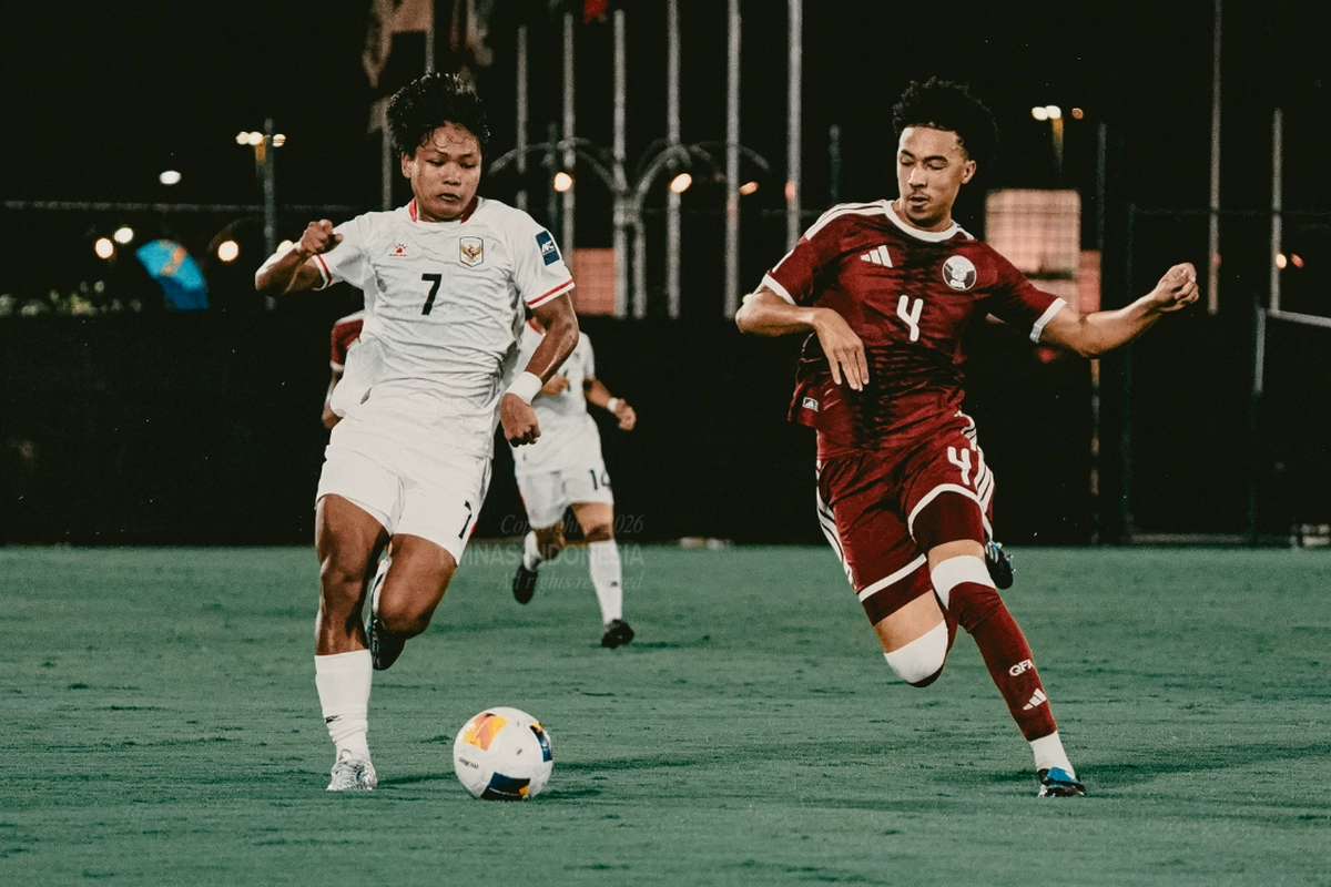 AFC Sanksi Pemain Qatar Usai Pukul Bek Timnas U17 Indonesia