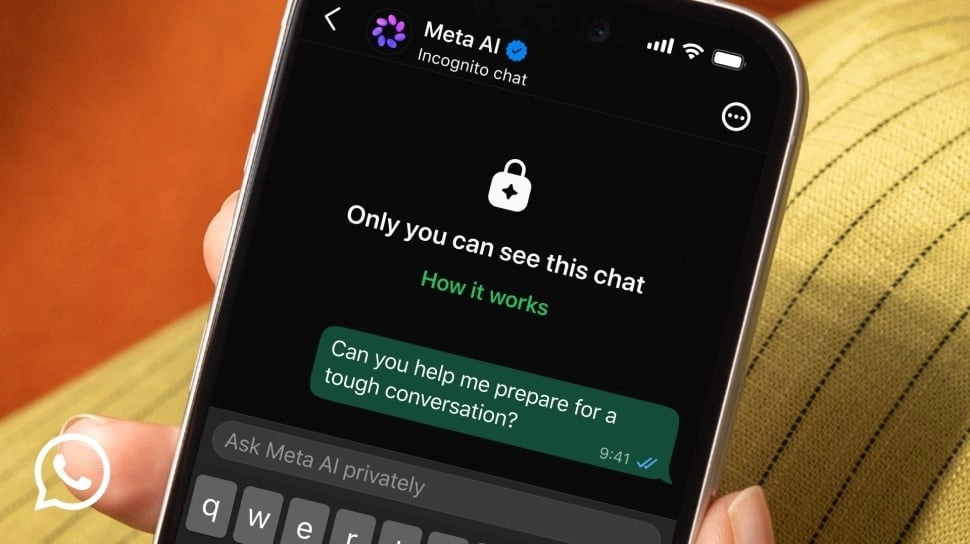 WhatsApp Luncurkan Obrolan Incognito dengan Meta AI, Fitur Chat Privat, Tak Bisa Diakses Siapa Pun