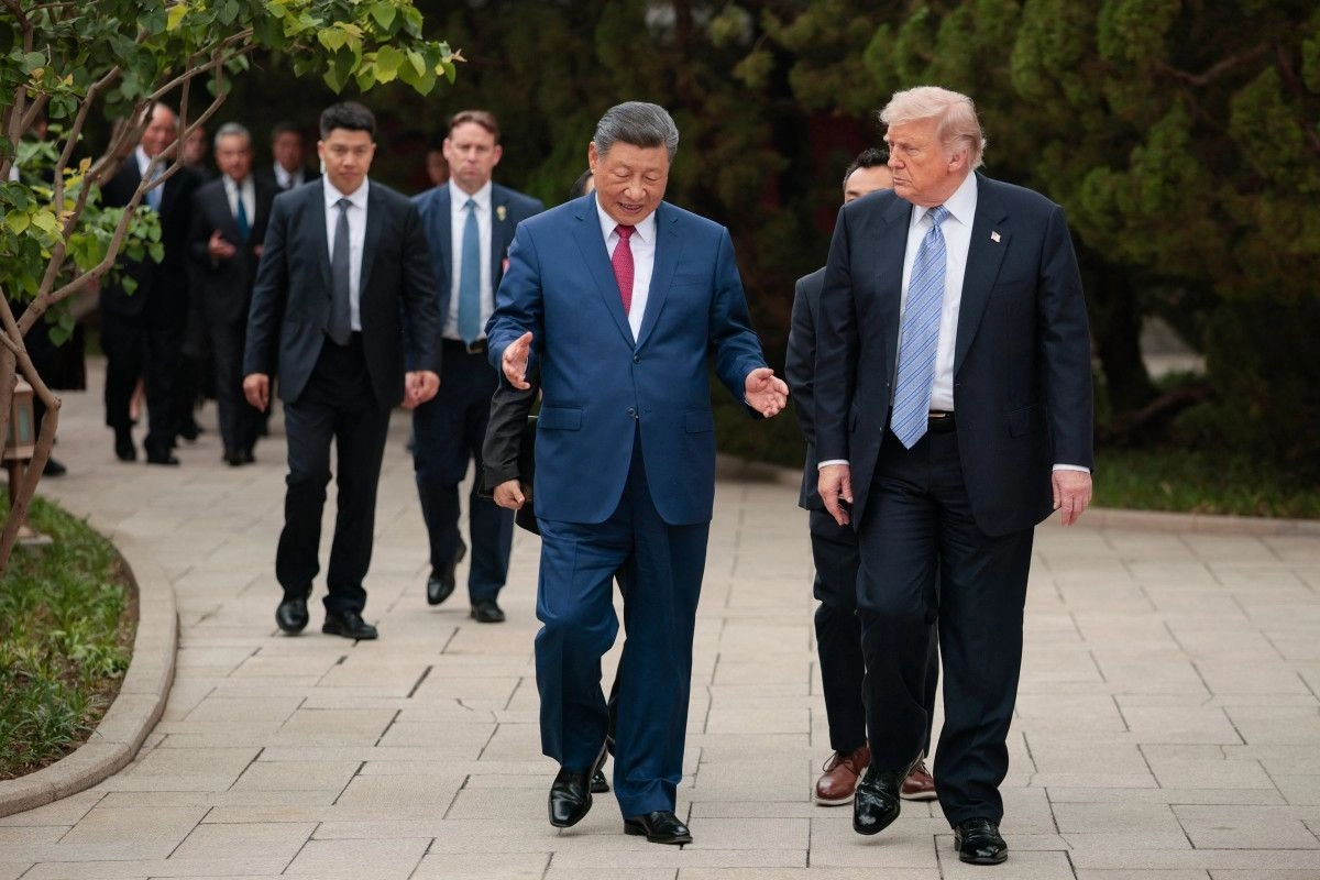 Terekam Hot Mic, Ini Obrolan Santai Xi dan Trump di Jantung Pemerintah China
