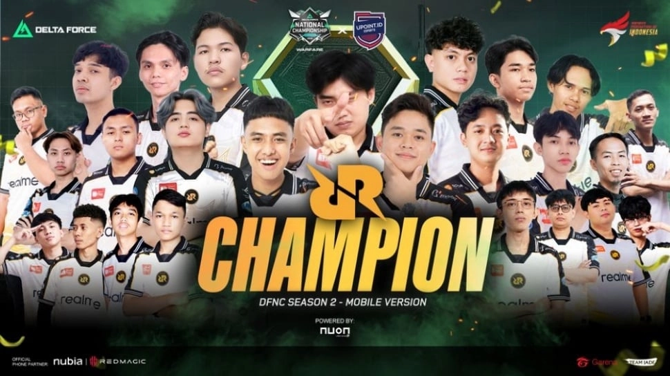 RRQ Juara Delta Force National Championship Season 2, Sapu Bersih Turnamen Tanpa Kekalahan