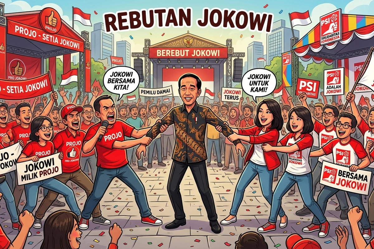 Saat PSI-Projo Berebut Narasi Jokowi, Seberapa Kuat “Jokowi Effect” di 2029?