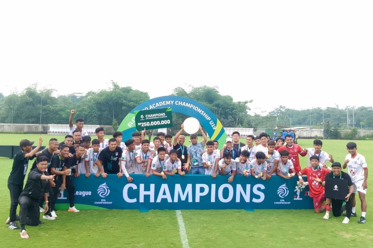 Sumsel United Kampiun Musim Pertama EPA Championship U19