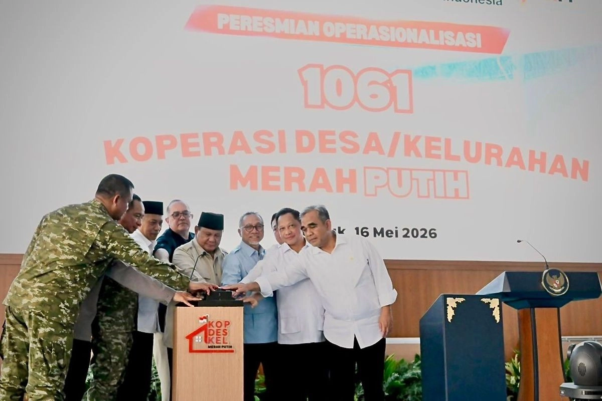 Peresmian Kopdes Merah Putih Disebut Tonggak Ekonomi Desa Indonesia