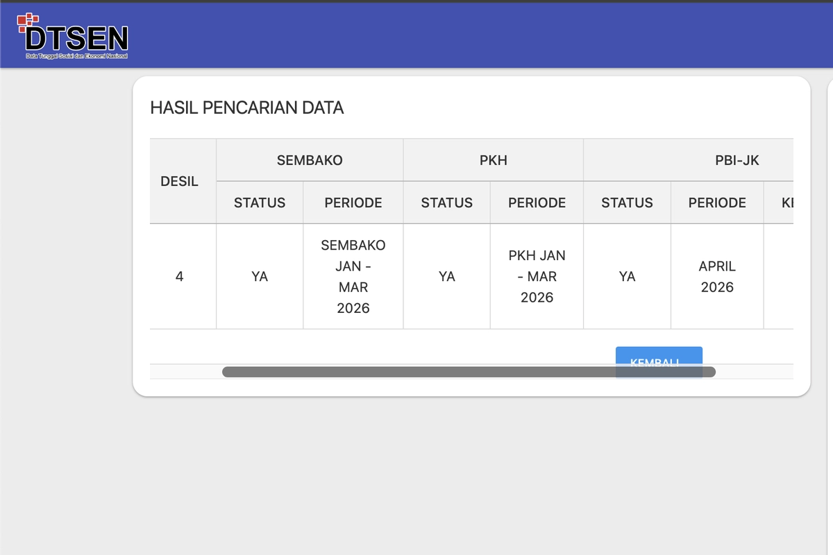 Cek Desil Kemensos Mei 2026 Pakai NIK KTP, Begini Cara Lihat Status Bansos Online lewat HP