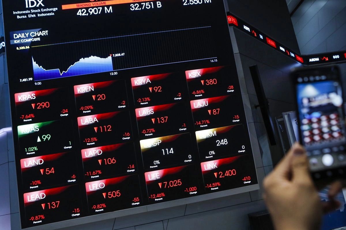 IHSG Anjlok 3,8 Persen, Efek MSCI dan FTSE Russell Tekan Pasar