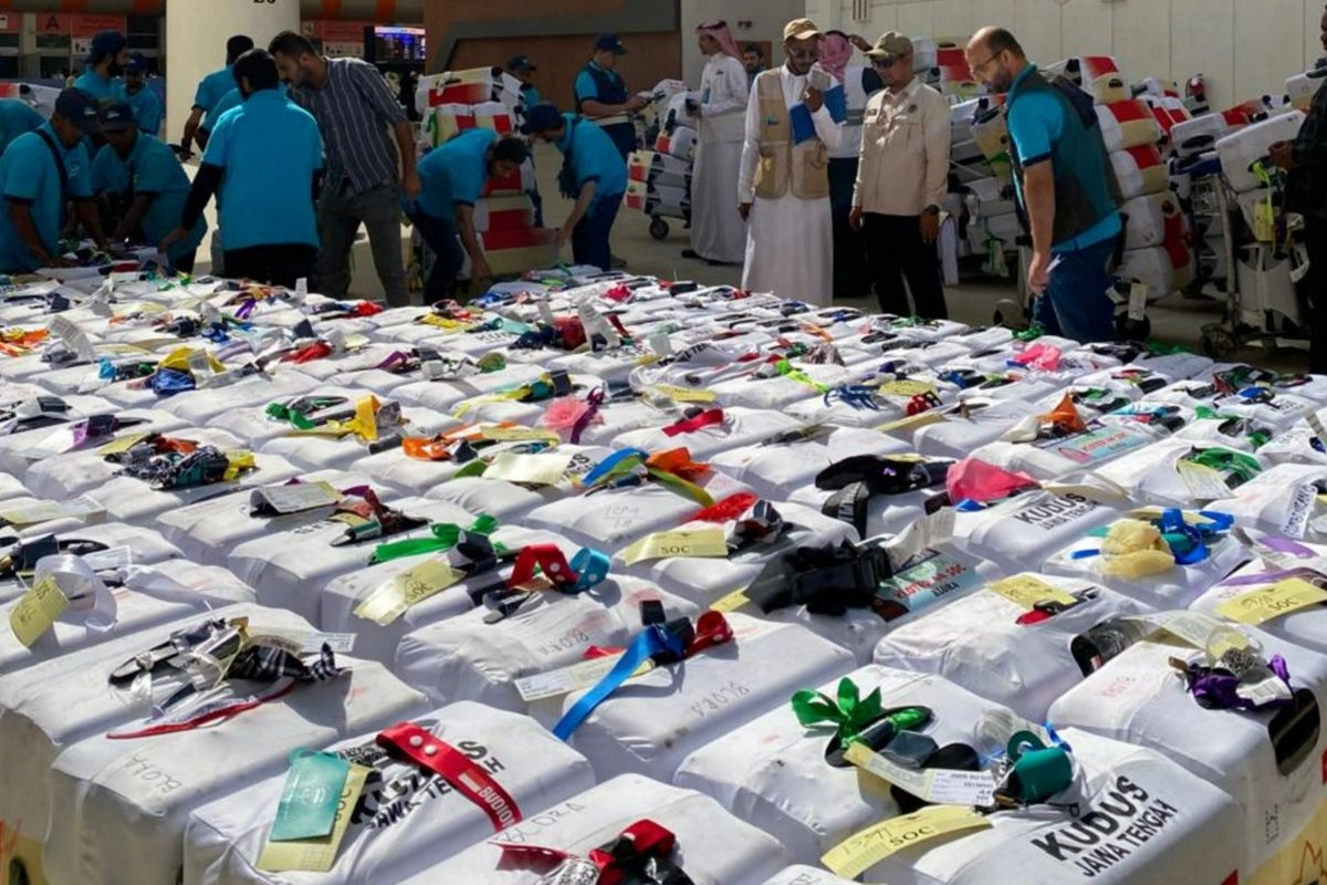Koper Jemaah Haji Indonesia Berisi 100 Slop Rokok Disita Bea Cukai Arab Saudi