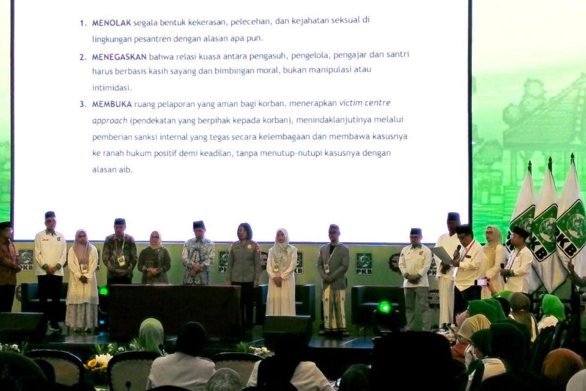 Pemerintah, Polri, dan Tokoh Pesantren Teken Komitmen Hadapi Darurat Kejahatan Seksual