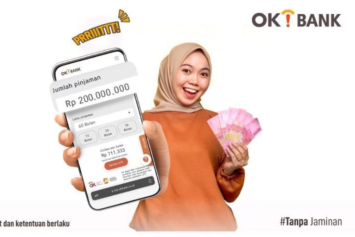 OK Bank (DNAR) Tancap Gas Kredit di Tengah Ekonomi Global Tak Pasti