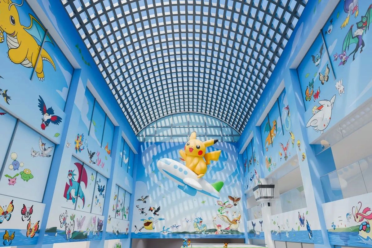 Genjot Wisata Daerah Bencana, Jepang Punya Bandara Pokemon Pertama di Dunia
