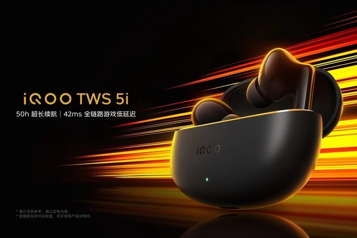 iQoo TWS 5i Resmi, Earphone Gaming Murah dengan Baterai Awet hingga 50 Jam