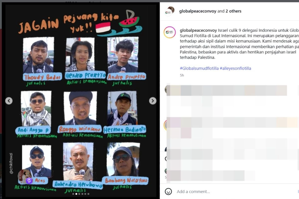 Pemerintah Akan Terus Kawal Proses Pembebasan 9 WNI yang Ditangkap Israel