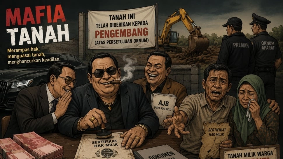 Pelapor Mafia Tanah Malah jadi Tersangka, Kini Pasrah Kehilangan Harta