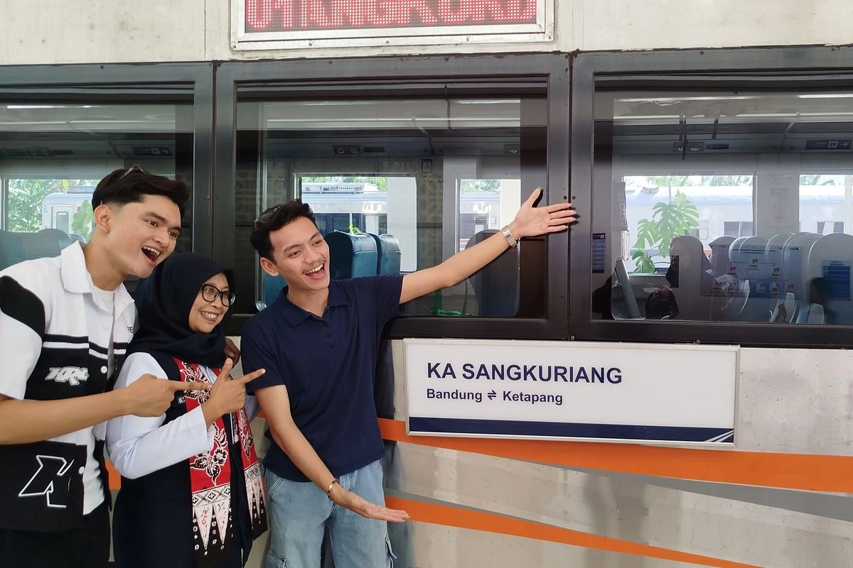 KA Sangkuriang Jadi Andalan Wisatawan Menuju Ujung Timur Pulau Jawa
