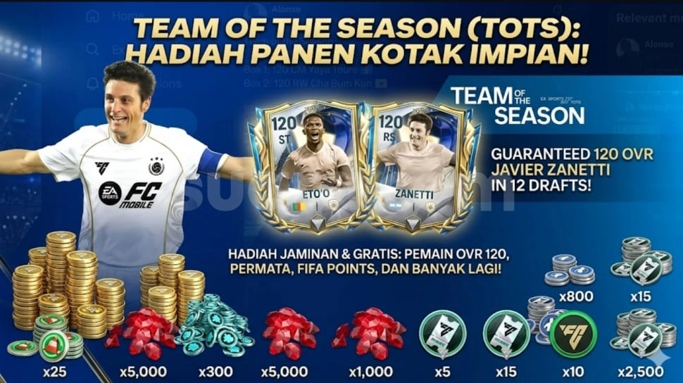 22 Kode Redeem FC Mobile Terbaru 22 Mei 2026: Sikat Habis Marco Van Basten 120 dan Messi!