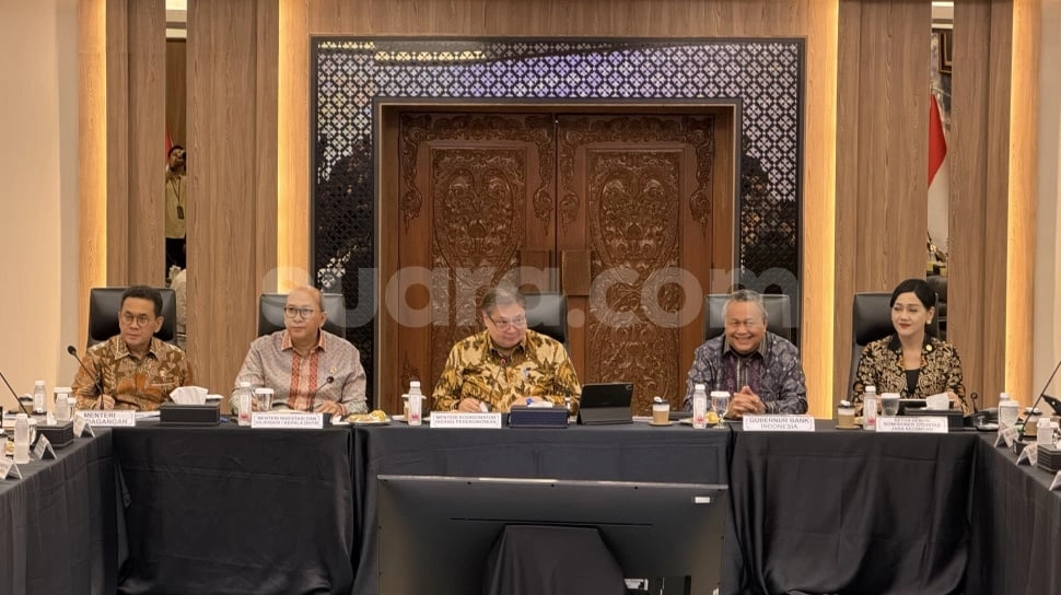 Airlangga Ungkap Isi Aturan DHE SDA, Devisa Ekspor Wajib Disimpan di Bank Negara