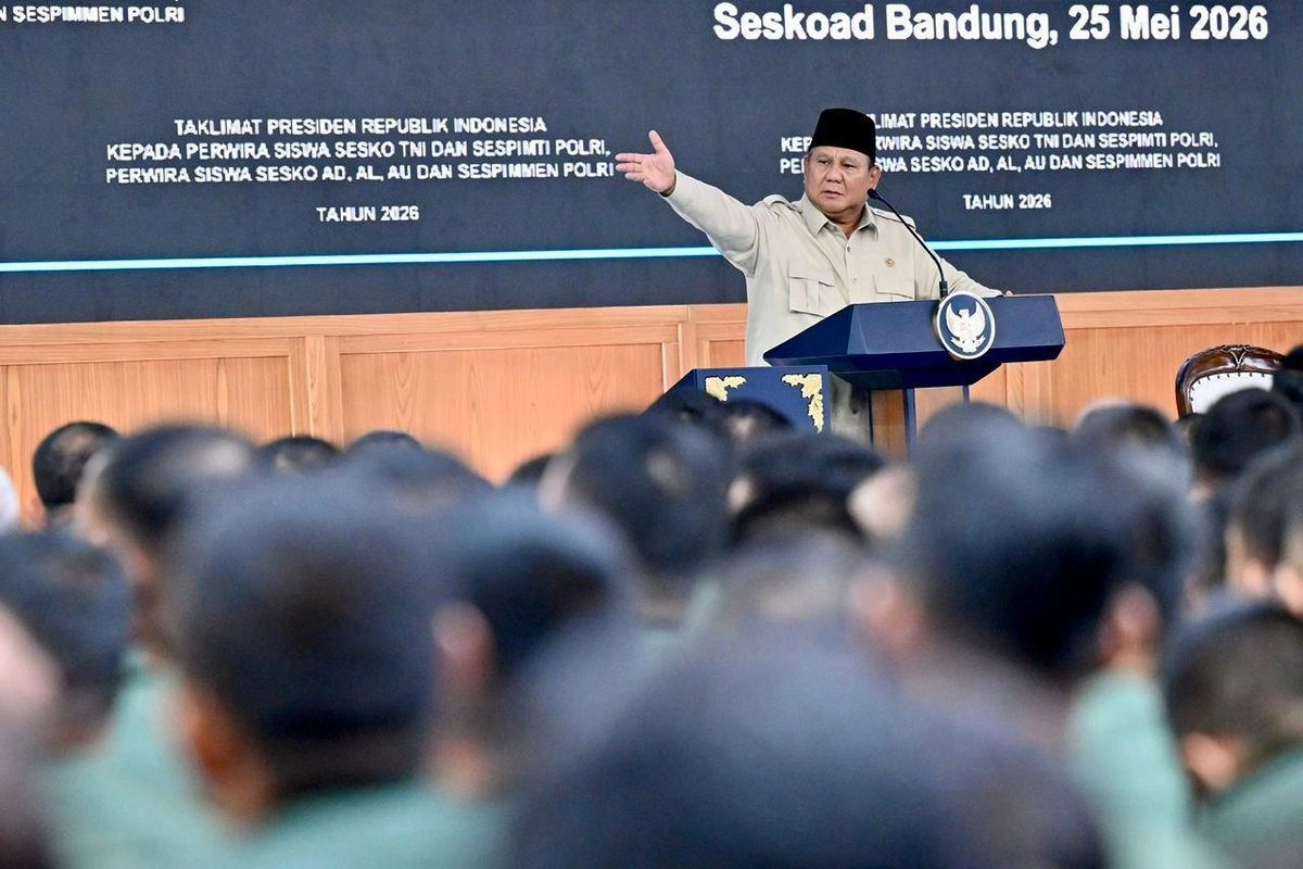 Pesan Prabowo di Seskoad: TNI Harus Adaptif Hadapi Dinamika Geopolitik Global