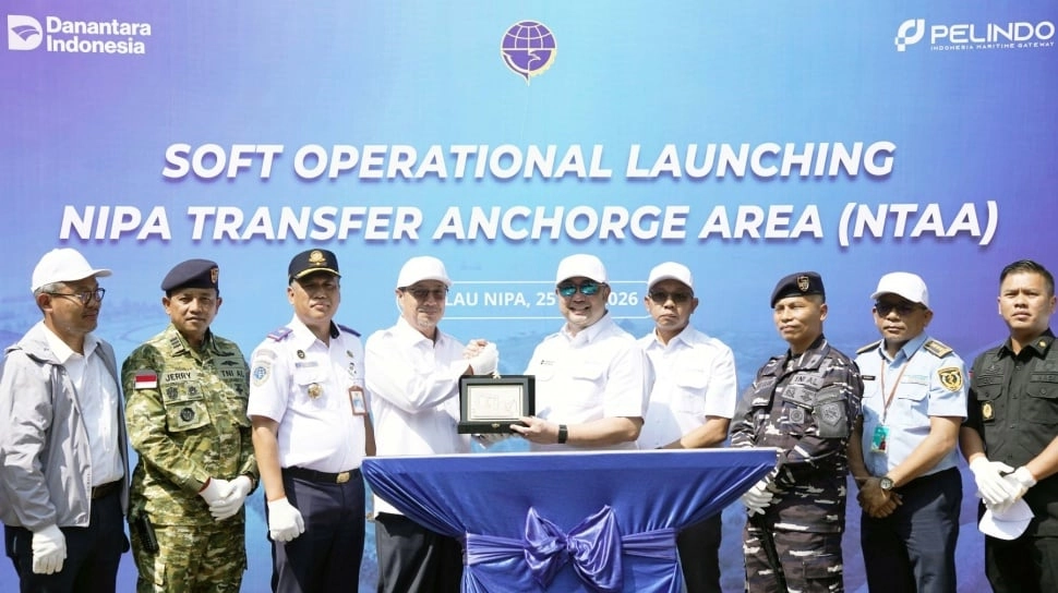 Pelindo Lakukan Soft Launching Layanan Kepelabuhanan di Perairan Nipa