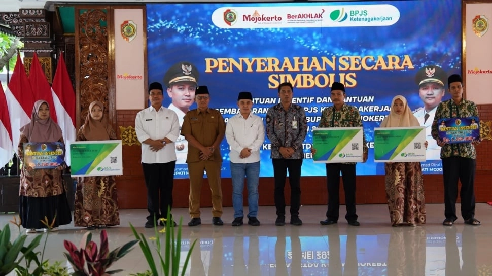 Pemkab Mojokerto Kucurkan Dana Rp7,5 Miliar untuk Insentif 6 Ribu Guru TPQ
