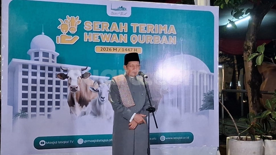 Hari H Iduladha, Masjid Istiqlal Sudah Terima 64 Sapi dan 13 Kambing