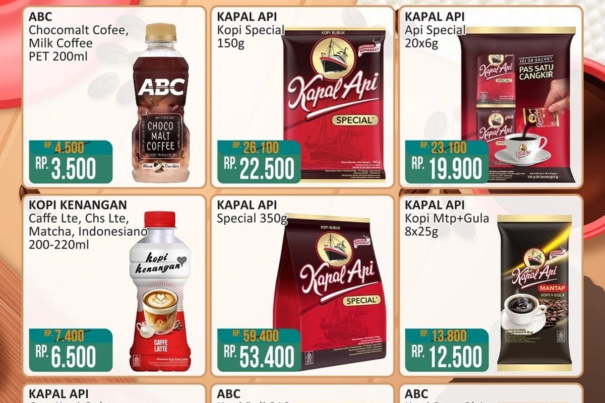 Promo Alfamart Coffee Fair  hingga 31 Mei 2026, Kopi Kenangan Cuma Rp 6.500