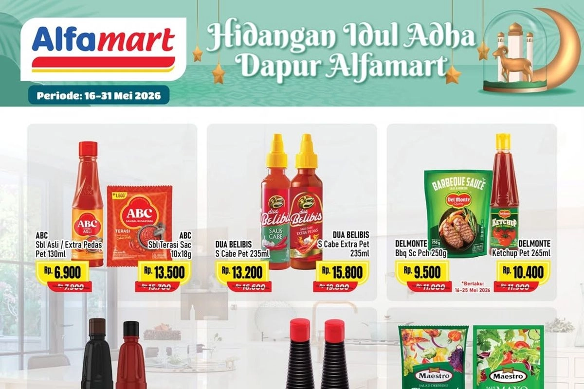 Promo Alfamart Hidangan Idul Adha, hingga 31 Mei 2026