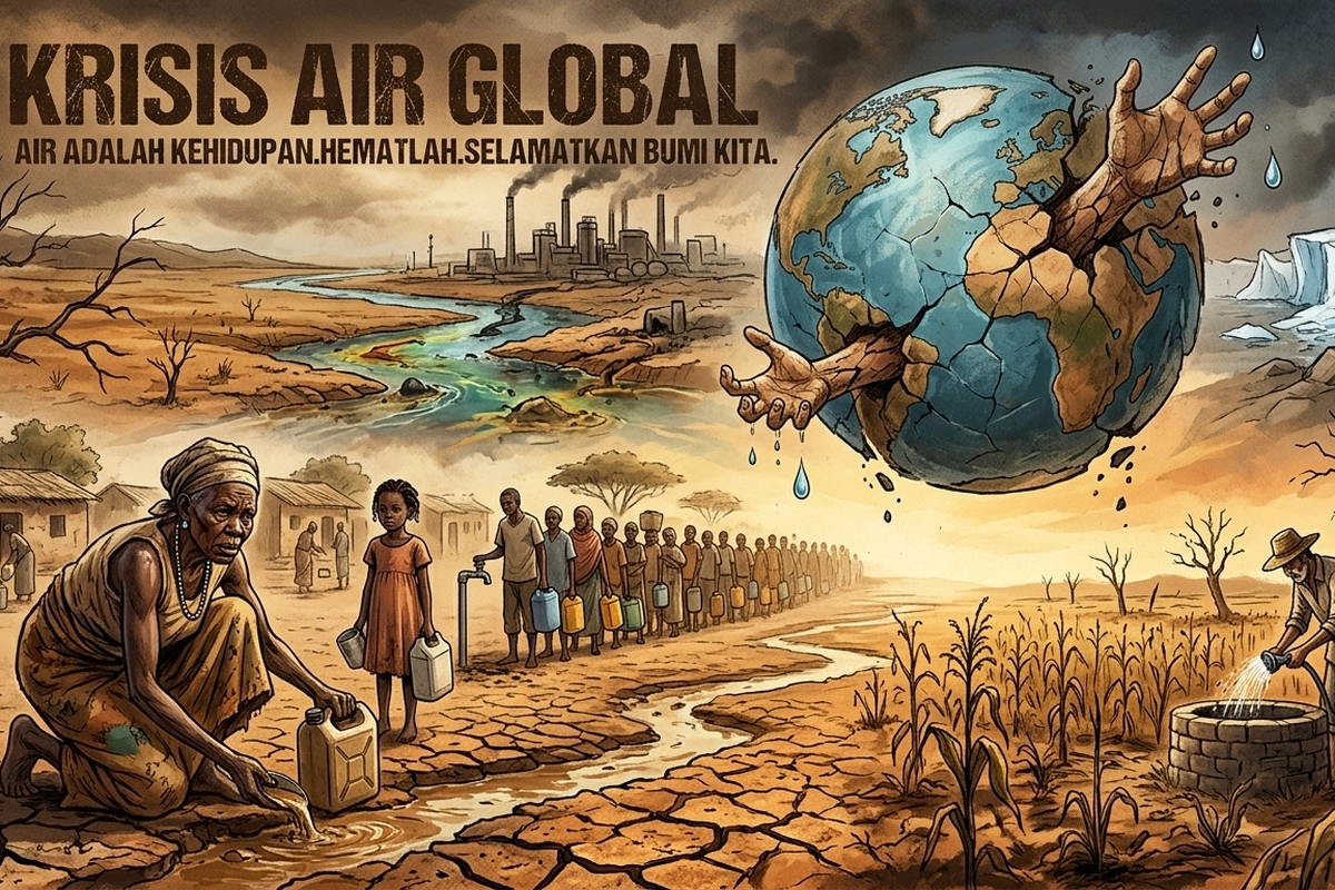 Wamenlu Soroti Krisis Air Global, Singgung Industri Digital dan Mineral Kritis