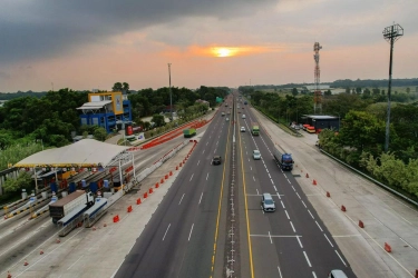 Libur Idul Adha, Volume Kendaraan di Tol MBZ Melonjak hingga 78 Persen