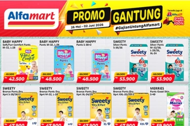 Promo Alfamart Gajian Untung 26 Mei-2 Juni 2026, Diskon Susu Diamond 1 Liter 